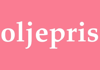 Synonym oljepris
