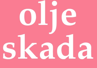 Synonym oljeskada