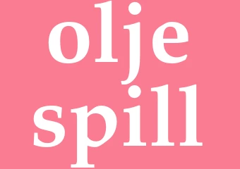 Synonym oljespill