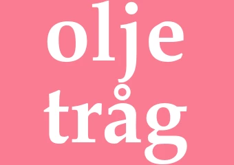 Synonym oljetråg