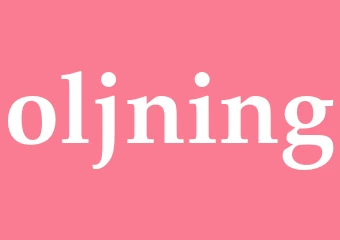 Synonym oljning