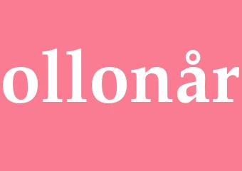 Synonym ollonår