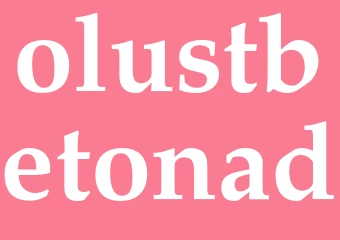 Synonym olustbetonad