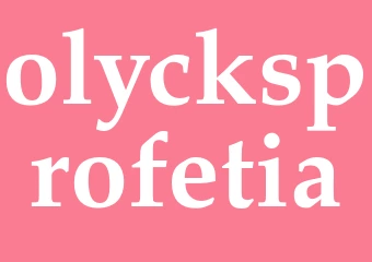 Synonym olycksprofetia
