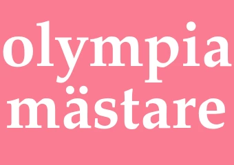 Synonym olympiamästare