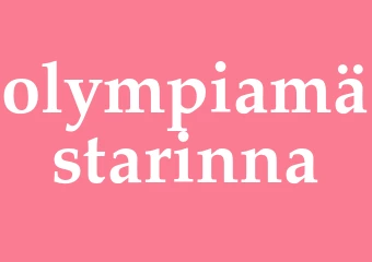Synonym olympiamästarinna