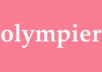 Synonym olympier