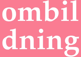Synonym ombildning