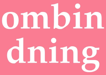 Synonym ombindning