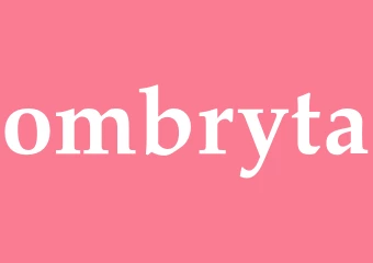 Synonym ombryta