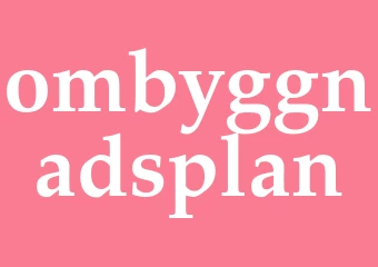 Synonym ombyggnadsplan