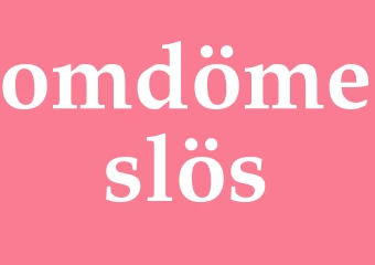 Synonym omdömeslös