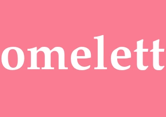 Synonym omelett