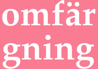 Synonym omfärgning
