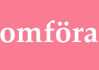 Synonym omföra