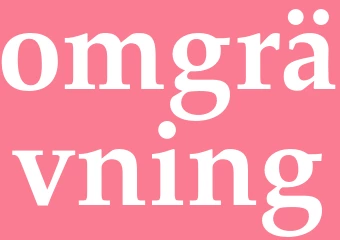 Synonym omgrävning