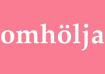Synonym omhölja