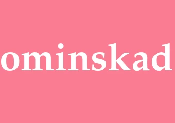 Synonym ominskad