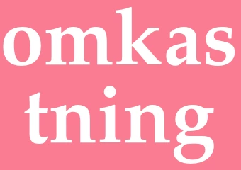 Synonym omkastning