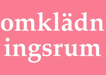 Synonym omklädningsrum