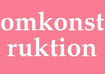 Synonym omkonstruktion