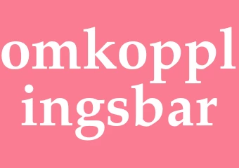 Synonym omkopplingsbar