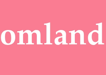 Synonym omland