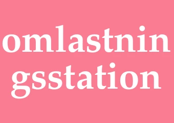 Synonym omlastningsstation