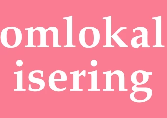 Synonym omlokalisering