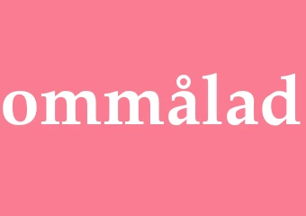 Synonym ommålad