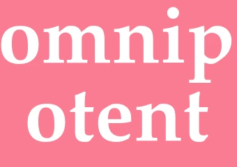 Synonym omnipotent