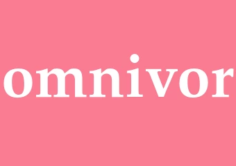 Synonym omnivor