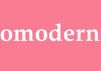 Synonym omodern