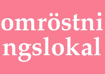Synonym omröstningslokal