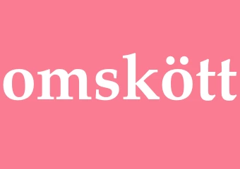 Synonym omskött