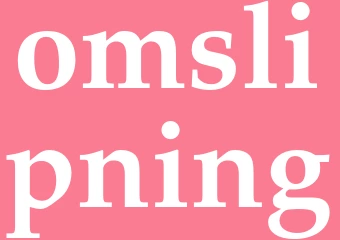 Synonym omslipning