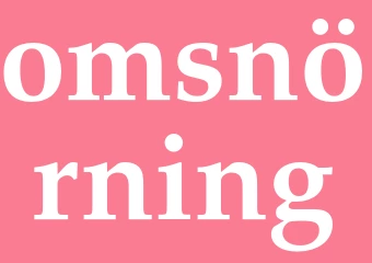 Synonym omsnörning