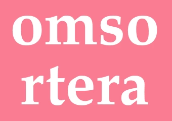 Synonym omsortera