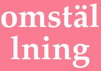 Synonym omställning