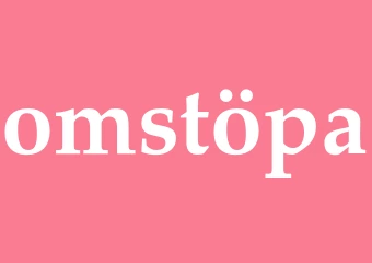 Synonym omstöpa