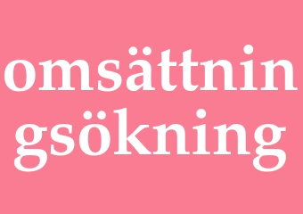 Synonym omsättningsökning