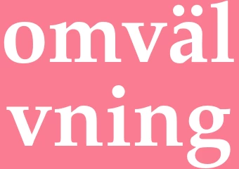 Synonym omvälvning