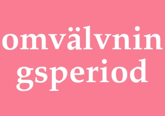 Synonym omvälvningsperiod