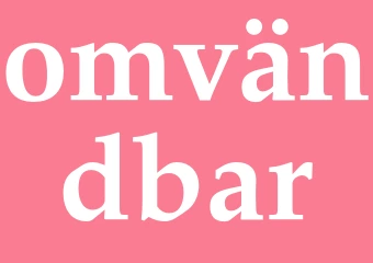 Synonym omvändbar