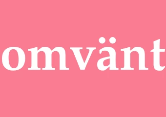 Synonym omvänt
