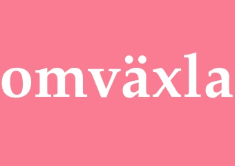 Synonym omväxla