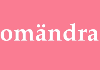 Synonym omändra