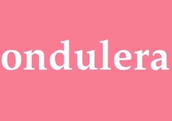 Synonym ondulera