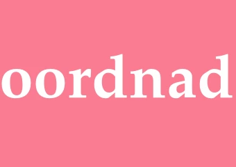 Synonym oordnad