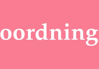 Synonym oordning